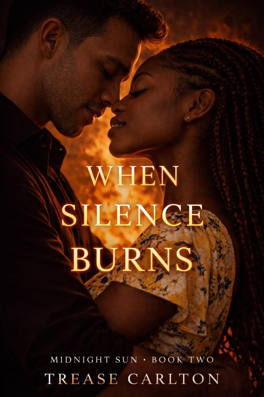 when silence burns a book by trease carlton